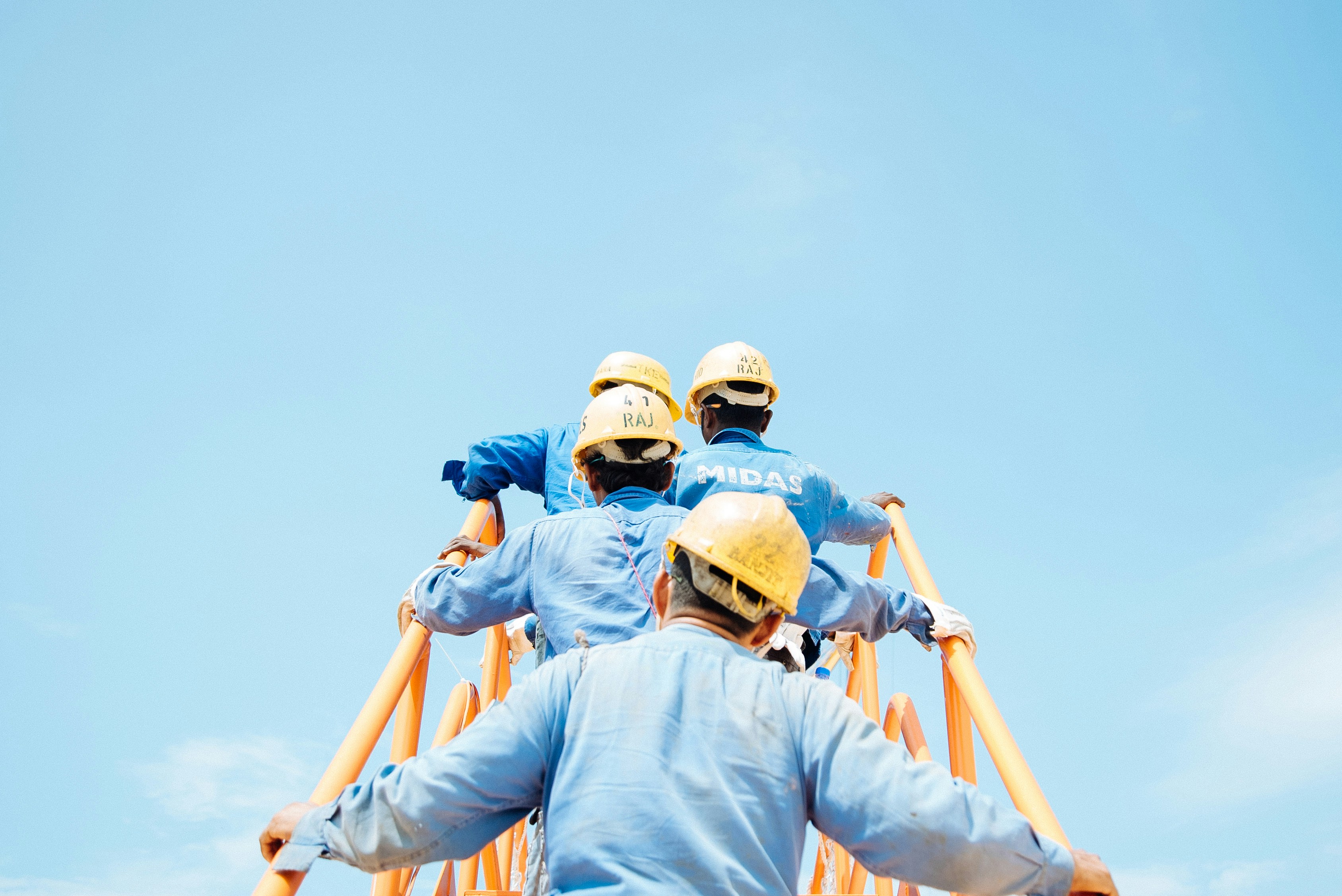 Professional team collaboration and partnership